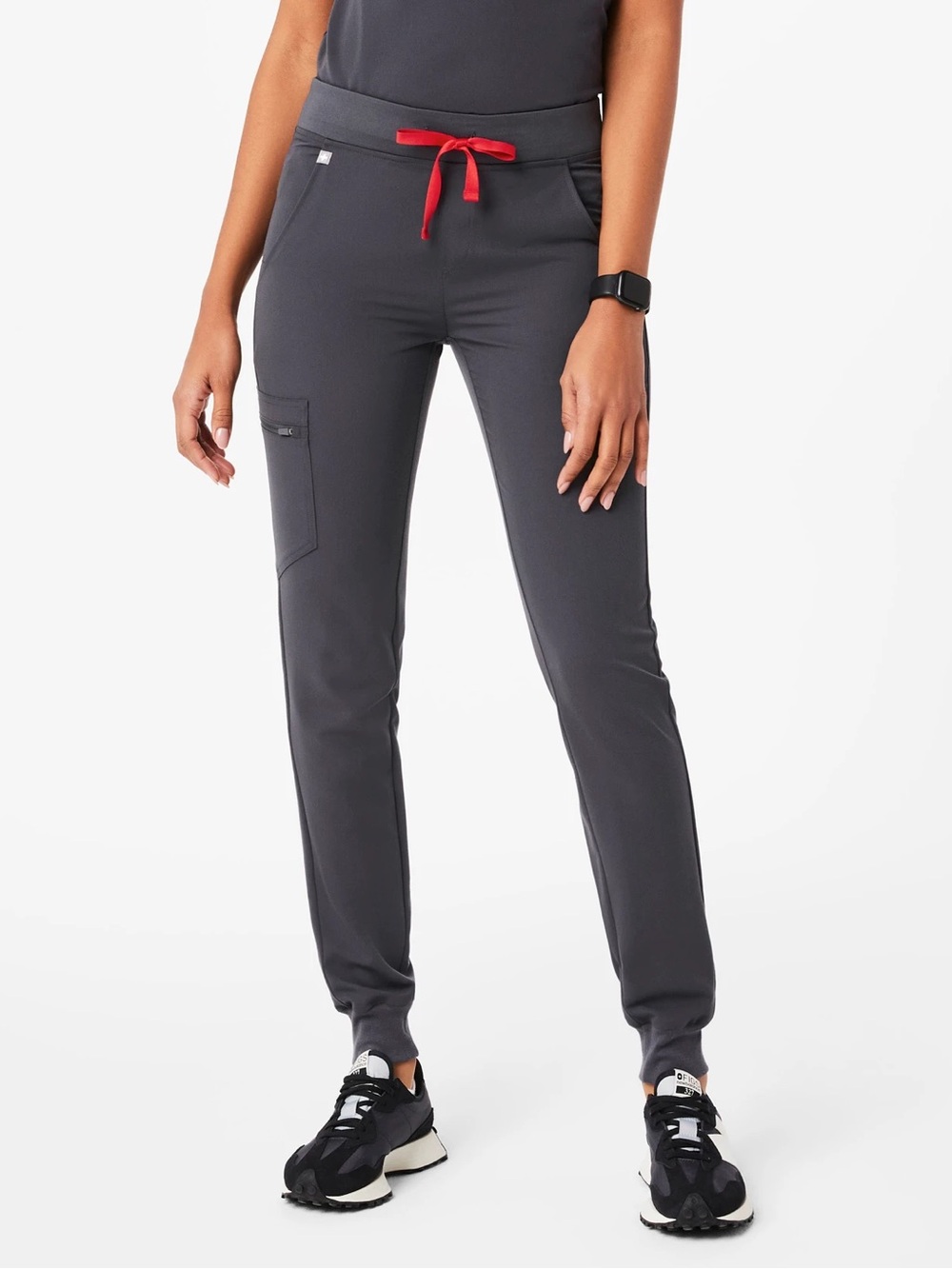 Figs Zamora Jogger Scrub Pants Charcoal